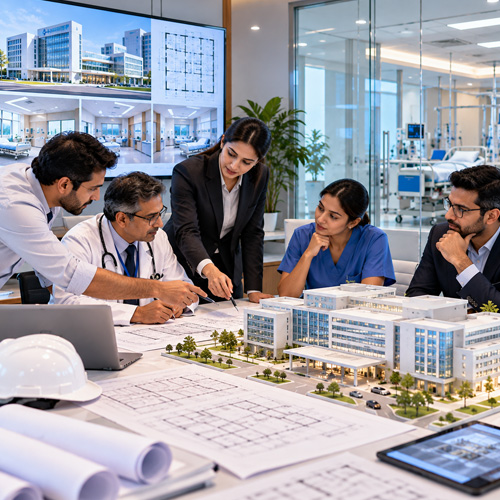 Hospital planning and designing
